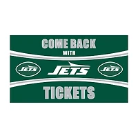 New York Jets 16" x 28" Come Back with Tickets Indoor/Outdoor Mat