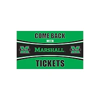 Marshall Thundering Herd 16" x 28" Come Back with Tickets Indoor/Outdoor Mat