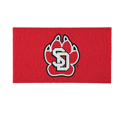 South Dakota Coyotes 16" x 28" Full Color Indoor/Outdoor Logo Turf Mat