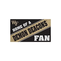 Wake Forest Demon Deacons 16" x 28" Home of a Fan Indoor/Outdoor Logo Turf Mat