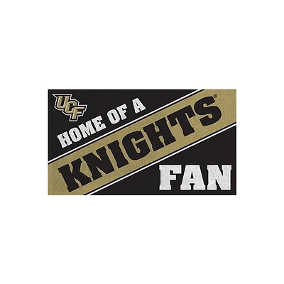 UCF Knights 16" x 28" Home of a Fan Indoor/Outdoor Logo Turf Mat