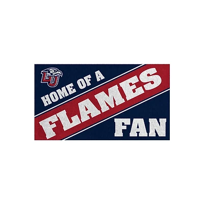 Liberty Flames 16" x 28" Home of a Fan Indoor/Outdoor Logo Turf Mat