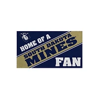 South Dakota School of Mines and Technology Hardrockers 16" x 28" Home of a Fan Indoor/Outdoor Logo Turf Mat