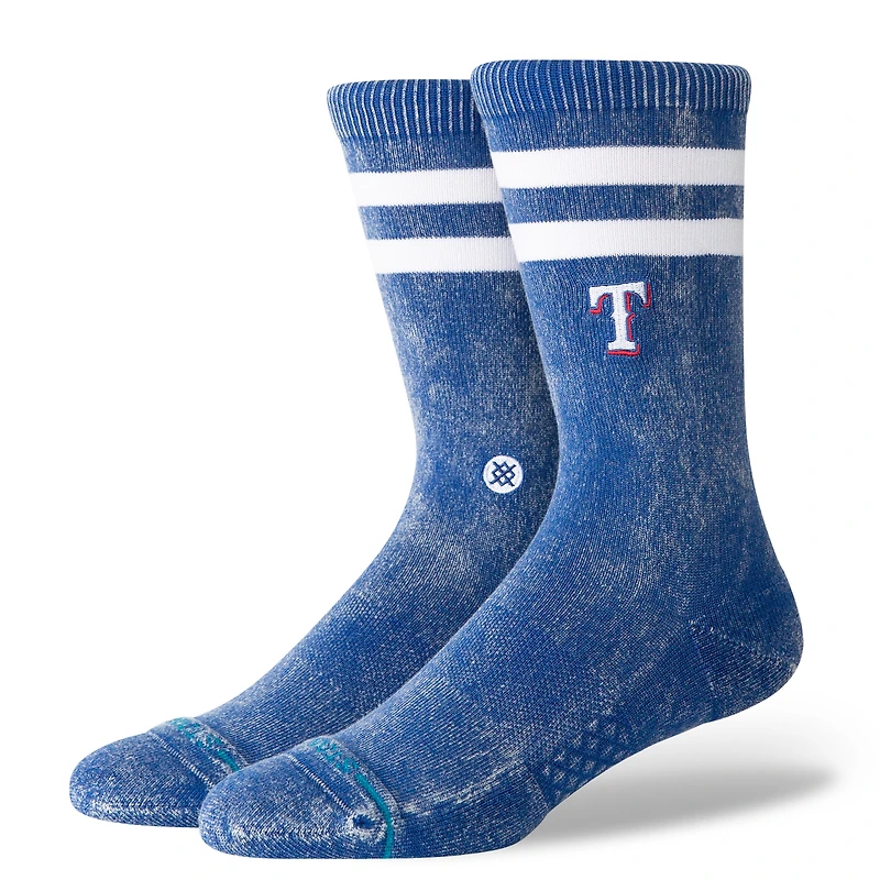Unisex Stance Royal Texas Rangers Rotation Crew Socks