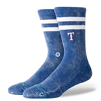 Unisex Stance Royal Texas Rangers Rotation Crew Socks
