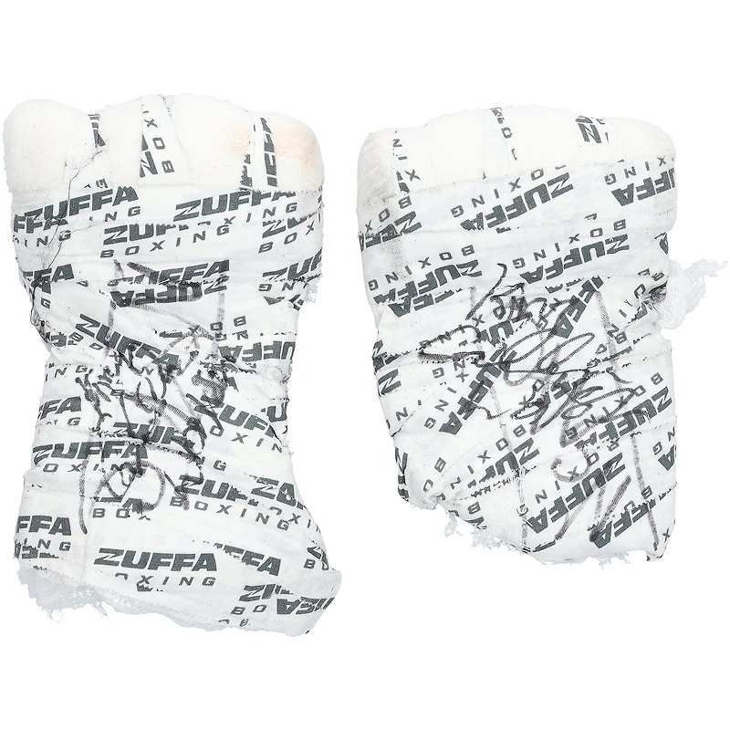 Callum Walsh Zuffa Boxing 01 Autographed Bout-Worn Hand Wraps
