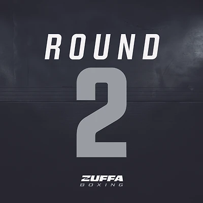 Zuffa Boxing 01 Event-Used Round Ring Round Card