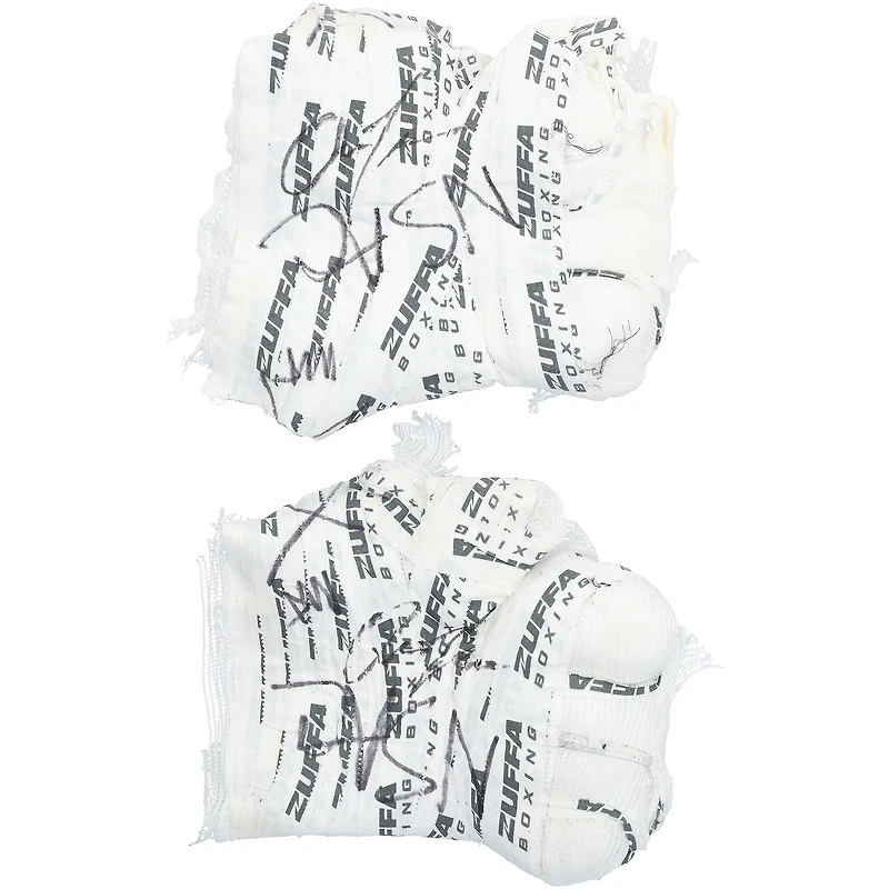 Omar Trinidad Zuffa Boxing 01 Autographed Bout-Worn Hand Wraps