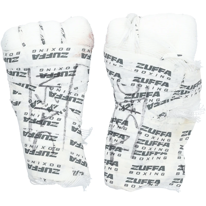 Max Ornelas Zuffa Boxing 01 Autographed Bout-Worn Hand Wraps