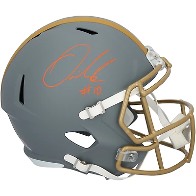Quinshon Judkins Cleveland Browns Autographed Riddell Slate Speed Replica Helmet
