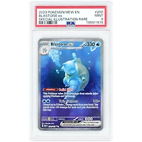 Blastoise EX 2023 Pokemon 151 Special Illustration Rare #200 PSA Authenticated 9 Card