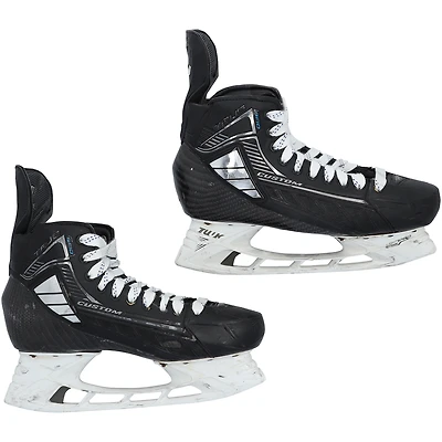 Jack McBain Utah Mammoth Game-Used Black True Skates from the 2025-26 NHL Season