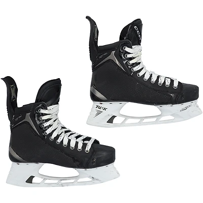 Nick Schmaltz Utah Mammoth Game-Used Black CCM Skates from the 2025-26 NHL Season