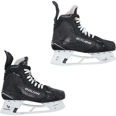 Dylan Guenther Utah Mammoth Game-Used Black Bauer Skates from the 2025-26 NHL Season