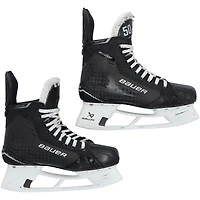 Sean Durzi Utah Mammoth Game-Used Black Bauer Skates from the 2025-26 NHL Season