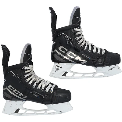 Barrett Hayton Utah Mammoth Game-Used Black CCM Skates from the 2025-26 NHL Season