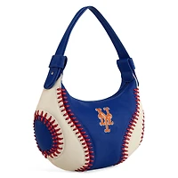 Montana West New York Mets Shoulder Hobo Bag