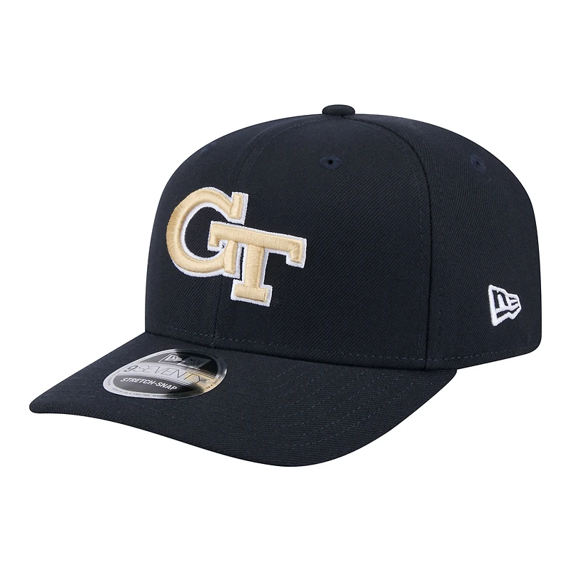 Men's New Era Navy Georgia Tech Yellow Jackets 9SEVENTY Adjustable Hat