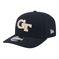 Men's New Era Navy Georgia Tech Yellow Jackets 9SEVENTY Adjustable Hat