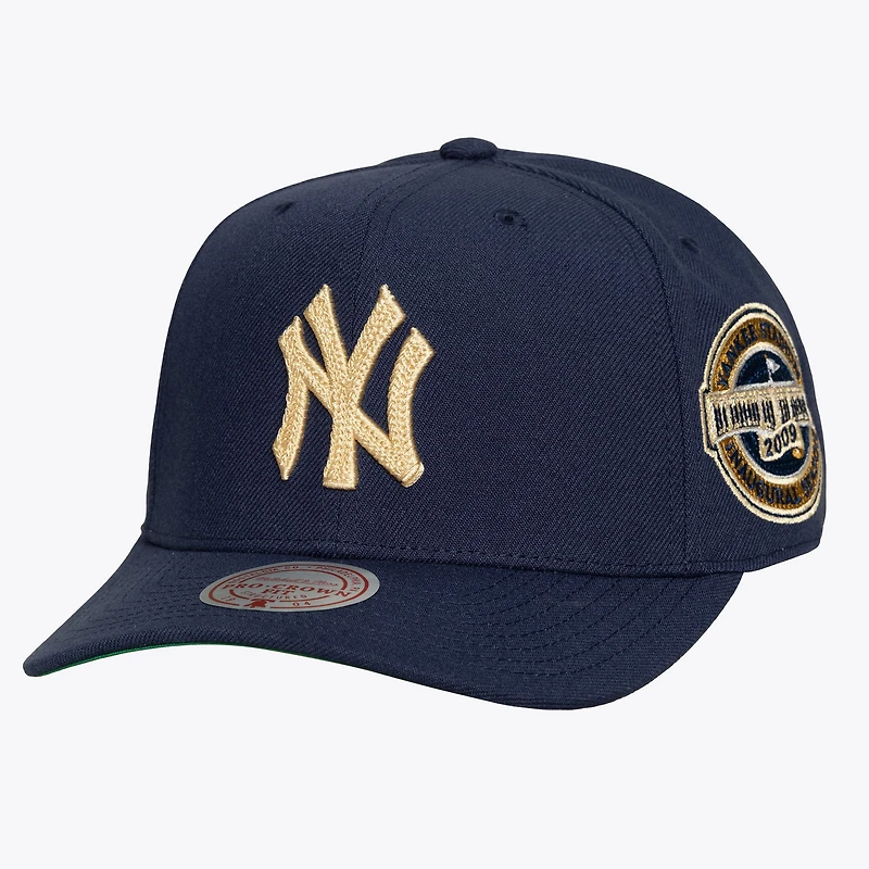 Men's Mitchell & Ness Navy New York Yankees Yankee Stadium Inaugural Season Patch Secondary Pro Snapback Hat