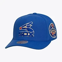 Men's Mitchell & Ness  Navy Chicago White Sox Secondary Pop Pro Snapback Hat