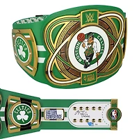 Jayson Tatum Boston Celtics Autographed WWE Legacy Title Belt with "24 Finals Champ" Inscription