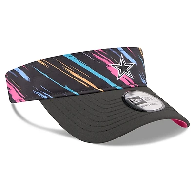 Men's New Era Black Dallas Cowboys 2026 NFL Crucial Catch Adjustable Visor