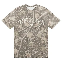 Men's Uscape Apparel  Camo Texas Longhorns Back Bay Heavyweight T-Shirt