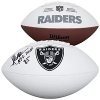 Marcus Allen Los Angeles Raiders Autographed Wilson White Panel Football with "NFL MVP 85" Inscription