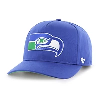 Men's '47  Royal Seattle Seahawks Unstructured Hitch Adjustable Hat