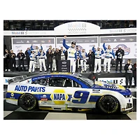 Action Racing Chase Elliott 2026 America 250 Florida Duel 2 Race Win 1:64 Regular Paint Foil Numbers Die-Cast Chevrolet Camaro ZL1