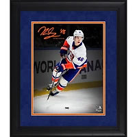 Matthew Schaefer New York Islanders Facsimile Signature Framed 11" x 14" Spotlight Photograph