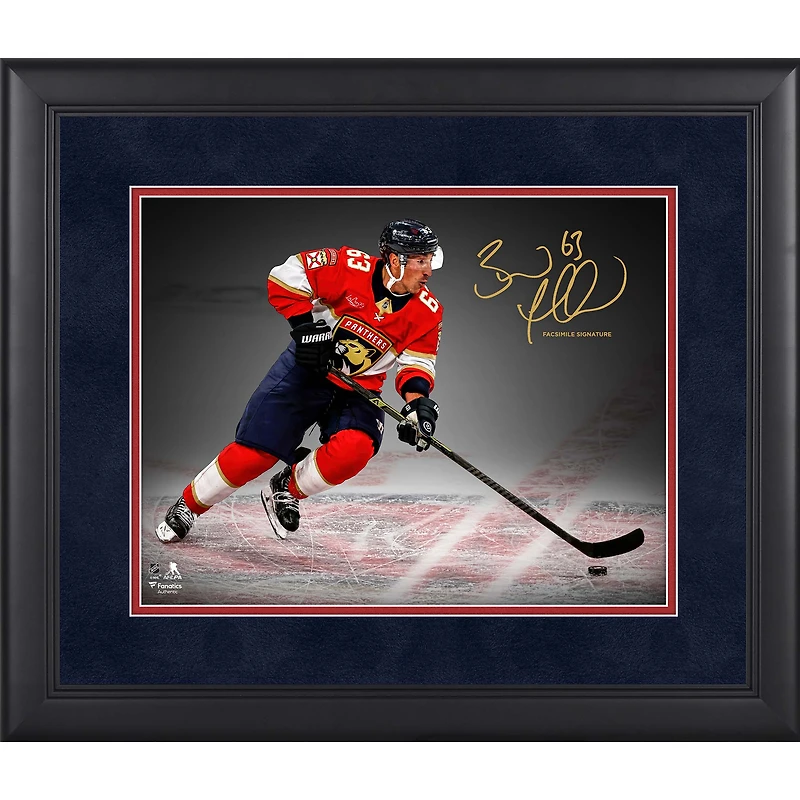 Brad Marchand Florida Panthers Facsimile Signature Framed 11" x 14" Spotlight Photograph