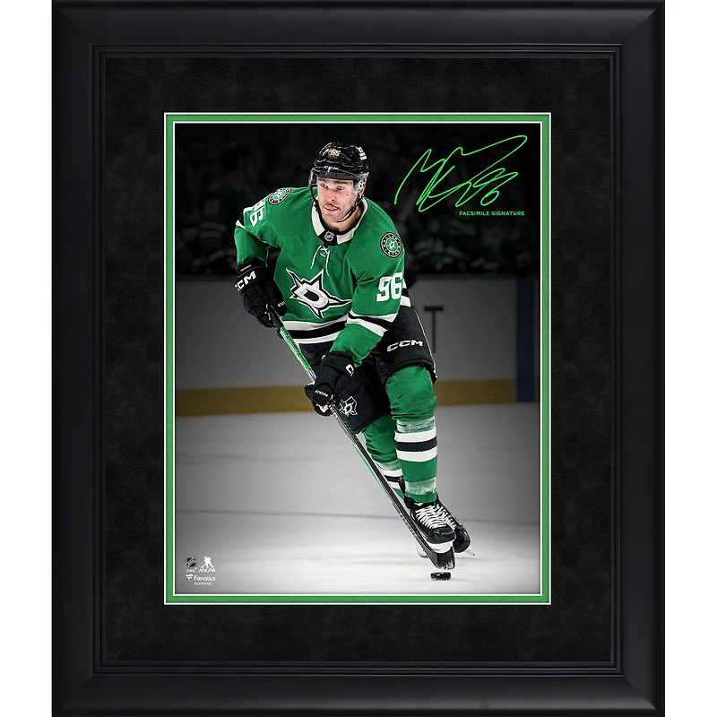 Mikko Rantanen Dallas Stars Facsimile Signature Framed 11" x 14" Spotlight Photograph