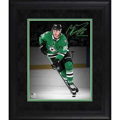 Mikko Rantanen Dallas Stars Facsimile Signature Framed 11" x 14" Spotlight Photograph