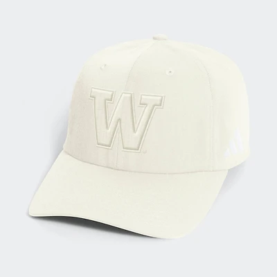 Men's adidas Beige Washington Huskies Slouch Adjustable Hat