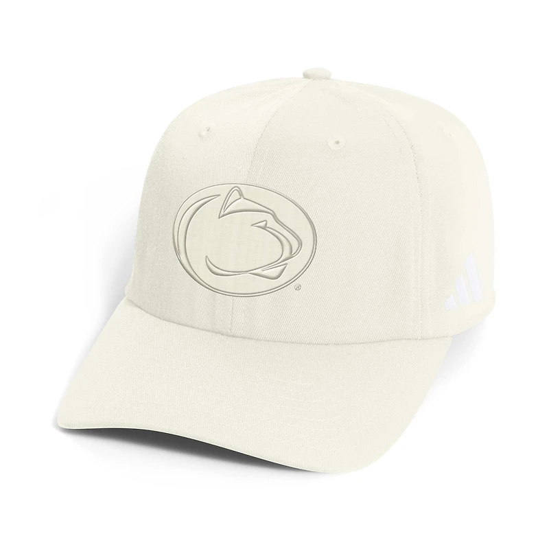Men's adidas Beige Penn State Nittany Lions Slouch Adjustable Hat
