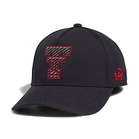 Unisex adidas  Black Texas Tech Red Raiders Let's Ride A-Frame Adjustable Hat