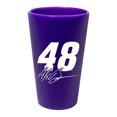 WinCraft Alex Bowman 16oz. Silicone Pint Glass