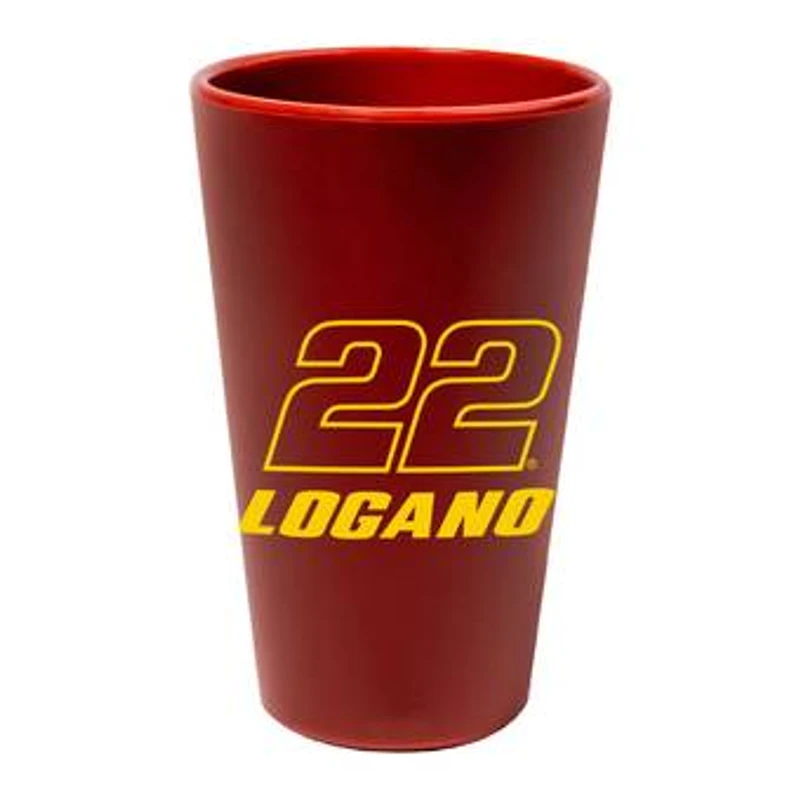WinCraft Joey Logano 16oz. Silicone Pint Glass
