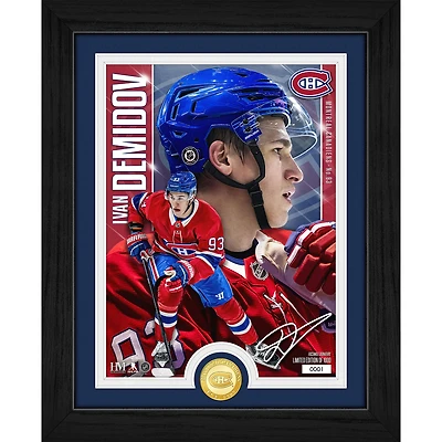 Highland Mint Ivan Demidov Montreal Canadiens Limited Edition Bronze Coin Artist Proof Photo Mint