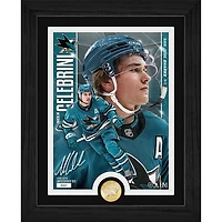 Highland Mint Macklin Celebrini San Jose Sharks Limited Edition Bronze Coin Artist Proof Photo Mint