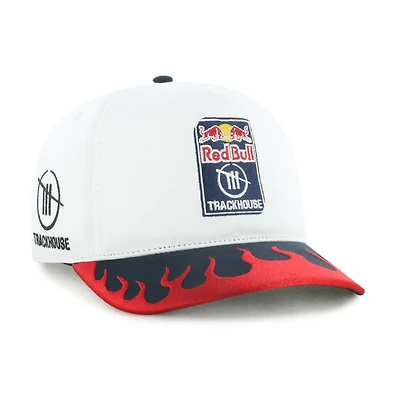 Men's '47  White/Red Shane van Gisbergen Flame Hitch Adjustable Hat
