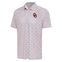 Men's Antigua Red Oklahoma Sooners Hero Polo
