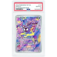 Gastly 2024 Pokemon Temporal Forces Illustration Rare #177 PSA Authenticated 10 Card
