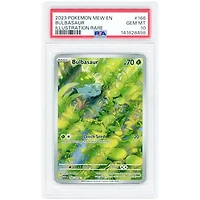 Bulbasaur 2023 Pokemon 151 Illustration Rare #166 PSA Authenticated 10 Card