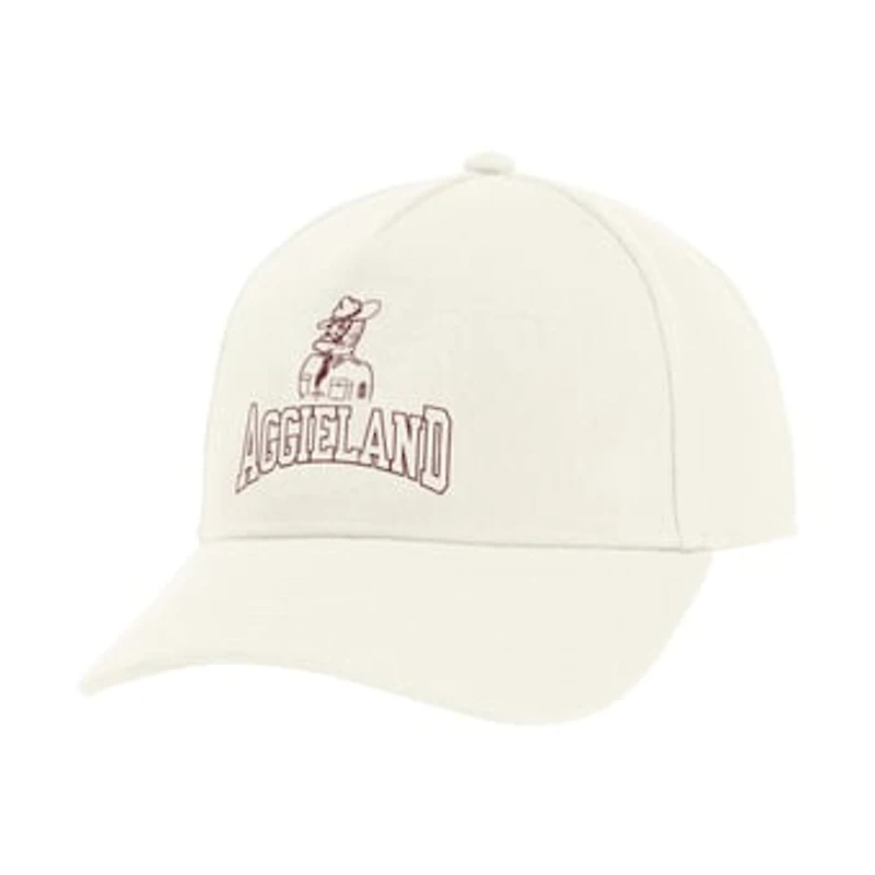 Men's adidas Cream Texas A&M Aggies Elevated A-Frame Adjustable Hat