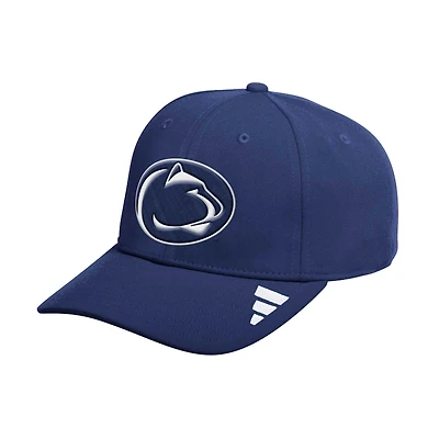 Men's adidas Navy Penn State Nittany Lions 2026 Sideline Flex Hat