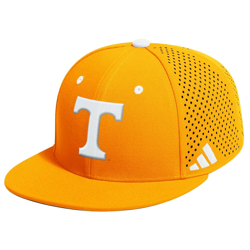 Men's adidas Tennessee Orange Tennessee Volunteers Perforated Baseball Fitted Hat