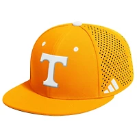 Men's adidas Tennessee Orange Tennessee Volunteers Perforated Baseball Fitted Hat